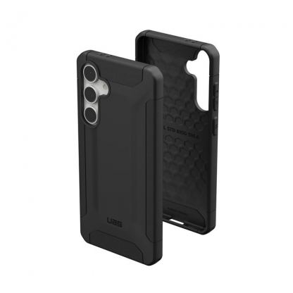 Urban Armor Gear Scout Case - удароустойчив хибриден кейс за Samsung Galaxy S24 FE (черен) 6
