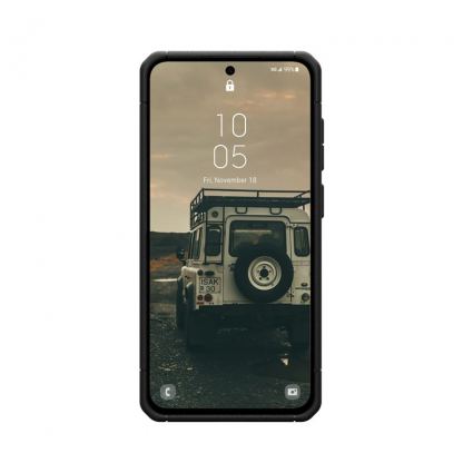 Urban Armor Gear Scout Case - удароустойчив хибриден кейс за Samsung Galaxy S24 FE (черен) 9
