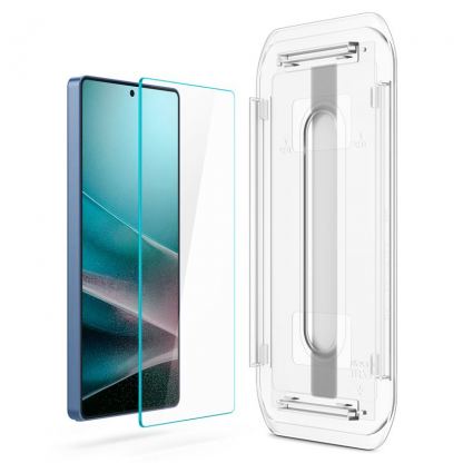 Spigen Glas.tR EZ Fit Tempered Glass 2 Pack - 2 броя стъклени защитни покрития за дисплея на Samsung Galaxy S25 Ultra (прозрачен) 3