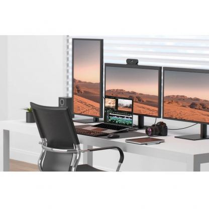 Belkin Connect 11-in-1 Universal USB-C Pro Hub - мултифункционален хъб с DeX, Ethernet, HDMI, 3.5 mm jack, USB-C, USB 3.0 и четец за карти за Macbook и USB-C устройства (тъмносив) 5