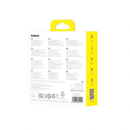 Baseus Bowie E5 TWS In-Ear Bluetooth Earphones - безжични блутут слушалки със зареждащ кейс (син-прозрачен) 6