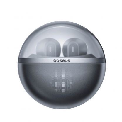 Baseus Bowie E5 TWS In-Ear Bluetooth Earphones - безжични блутут слушалки със зареждащ кейс (черен-прозрачен) 2