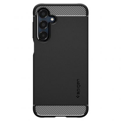 Spigen Rugged Armor Case - тънък качествен силиконов (TPU) калъф за Samsung Galaxy A16, Galaxy A16 5G (черен) 2