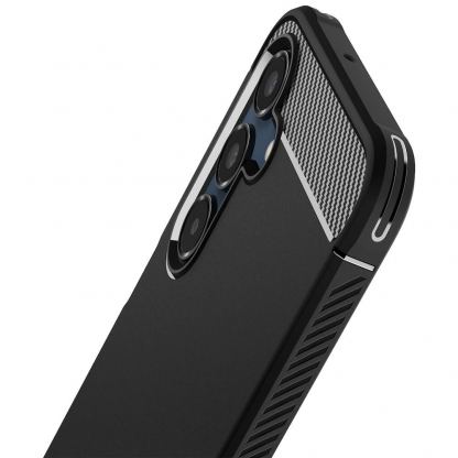 Spigen Rugged Armor Case - тънък качествен силиконов (TPU) калъф за Samsung Galaxy A16, Galaxy A16 5G (черен) 8