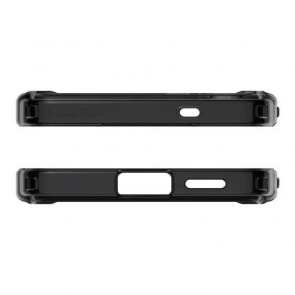 Spigen Ultra Hybrid MagSafe Case - хибриден кейс с висока степен на защита с MagSafe за Samsung Galaxy S25 (черен-мат)  5