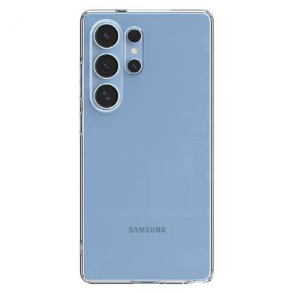 Spigen Liquid Crystal Case - тънък силиконов (TPU) калъф за Samsung Galaxy S25 Ultra (прозрачен)  2