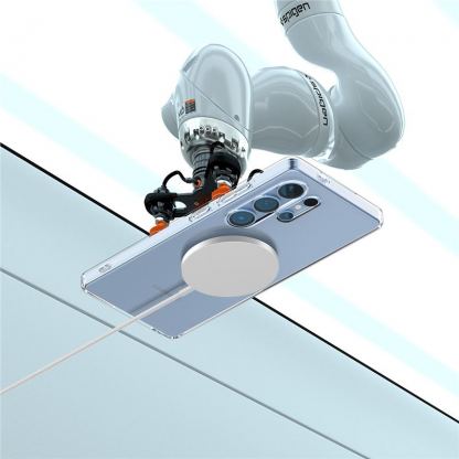 Spigen Liquid Crystal Case - тънък силиконов (TPU) калъф за Samsung Galaxy S25 Ultra (прозрачен)  8