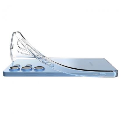 Spigen Liquid Crystal Case - тънък силиконов (TPU) калъф за Samsung Galaxy S25 Ultra (прозрачен)  10