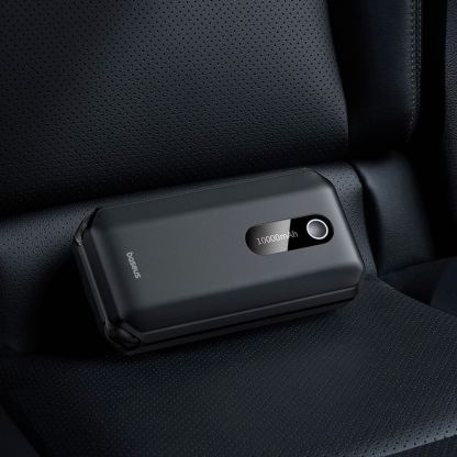 Baseus Super Energy Max Car Jump Starter 10000 mAh (C00245501113-00) - външна батерия 10000 mAh с фенер и JumpStarter за автомобил (черен) 11