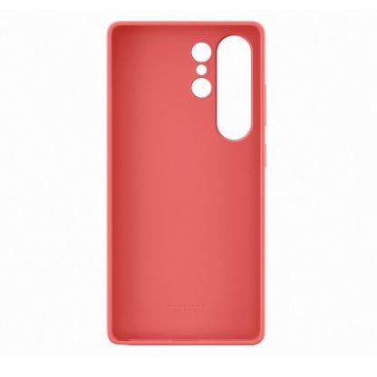 Samsung Silicone Cover Case EF-PS938CBE - оригинален силиконов кейс за Samsung Galaxy S25 Ultra (червен) 3