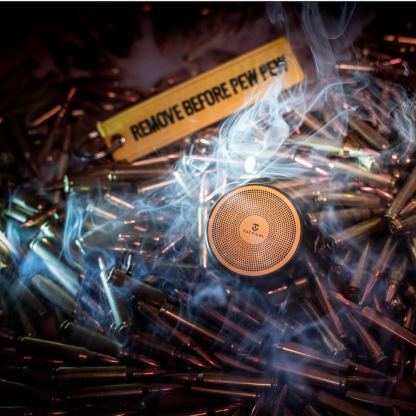 Tactical StrikeBase Bravo Mini Bluetooth Speaker 5W - портативен безжичен Bluetooth спийкър за мобилни устройства (черен-жълт) 3