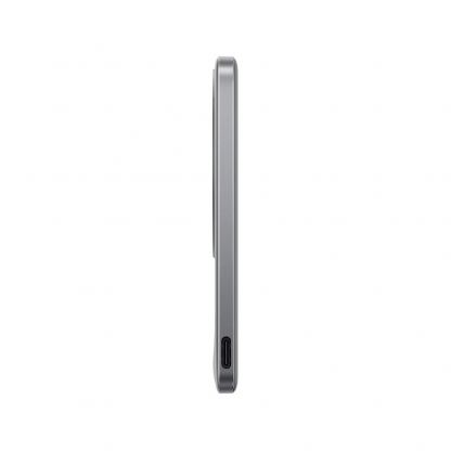 OnePlus Slim Magnetic Wireless Power Bank 5000 mAh - преносима външна батерия с USB-C порт и безжично зареждане с MagSafe (тъмносив) 3