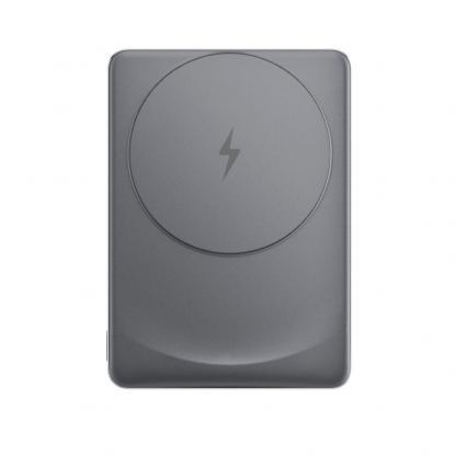 OnePlus Slim Magnetic Wireless Power Bank 5000 mAh - преносима външна батерия с USB-C порт и безжично зареждане с MagSafe (тъмносив) 4