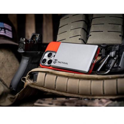 Tactical MagForce Relief Magnetic Wireless Power Bank 5000 mAh 15W - преносима външна батерия с USB-C порт и безжично зареждане с MagSafe (тъмносив) 7
