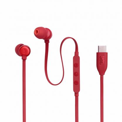 JBL Tune 310C USB-C Earphones - слушалки с USB-C кабел, микрофон и управление на звука (червен) 7