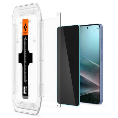 Spigen Glas.Tr Ez Fit Privacy Tempered Glass 2 Pack - 2 броя стъклени защитни покрития с определен ъгъл на виждане за дисплея за Samsung Galaxy S25 Plus, Galaxy S24 Plus 6