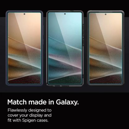 Spigen Glas.Tr Ez Fit Privacy Tempered Glass 2 Pack - 2 броя стъклени защитни покрития с определен ъгъл на виждане за дисплея за Samsung Galaxy S25 Ultra 7