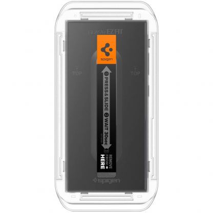 Spigen Glas.tR EZ Fit Tempered Glass 1pc - калено стъклено защитно покритие за дисплея на Samsung Galaxy S24 Ultra (прозрачен)(bulk) 4