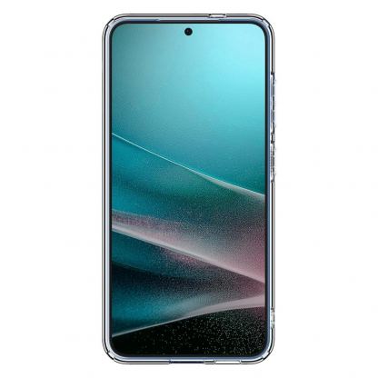 Spigen Liquid Crystal Case - тънък силиконов (TPU) калъф за Samsung Galaxy S25 Plus (прозрачен)  3