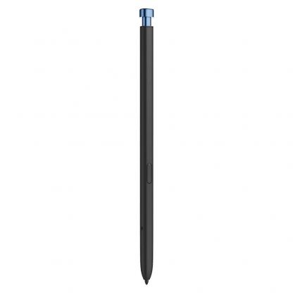 Spigen Liquid Crystal Case - тънък силиконов (TPU) калъф за Samsung Galaxy S25 Ultra (черен-прозрачен)  12