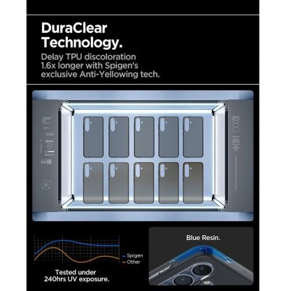 Spigen Liquid Crystal Case - тънък силиконов (TPU) калъф за Samsung Galaxy S25 Plus (черен-прозрачен)  14