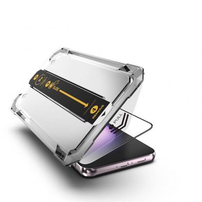 Mobile Origin Screen Guard Tempered Glass - калено стъклено защитно покритие за дисплея на Samsung Galaxy S24 (прозрачен) 2