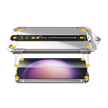 Mobile Origin Screen Guard Tempered Glass - калено стъклено защитно покритие за дисплея на Samsung Galaxy S24 (прозрачен) 7