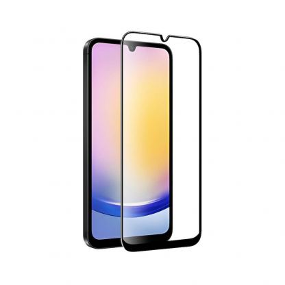 Mobile Origin EasyGlass Full Cover Tempered Glass - стъклено защитно покритие за дисплея на Samsung Galaxy A25 5G (черен-прозрачен) 3