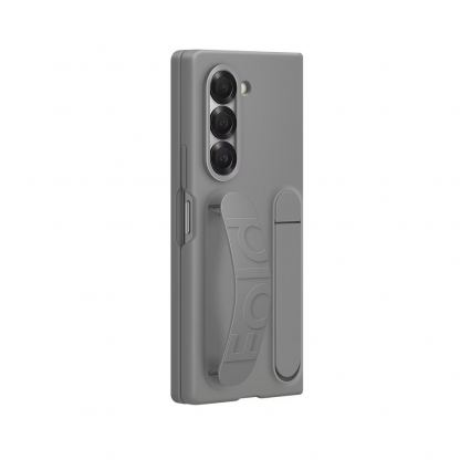 Samsung Standing Case With Strap EF-MF956TJE - оригинален силиконов кейс за Samsung Galaxy S25 (сив) 3