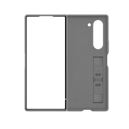 Samsung Standing Case With Strap EF-MF956TJE - оригинален силиконов кейс за Samsung Galaxy S25 (сив) 6