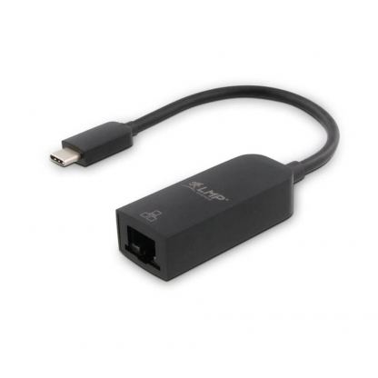 LMP USB-C with Ethernet Adapter 2.5Gb/s - адаптер USB-C към Ethernet за компютри с USB-C порт (черен) 3