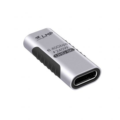 LMP USB4 USB-C OTG Adapter Set - коммплект USB-C към USB-C адаптери за мобилни устройства с USB-C порт (4 броя) (тъмносив) 6
