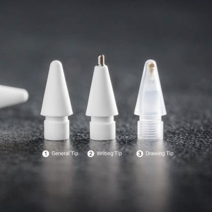 Mageasy Instinct iPad Stylus Pencil With Tips - професионална писалка за iPad (бял)  2