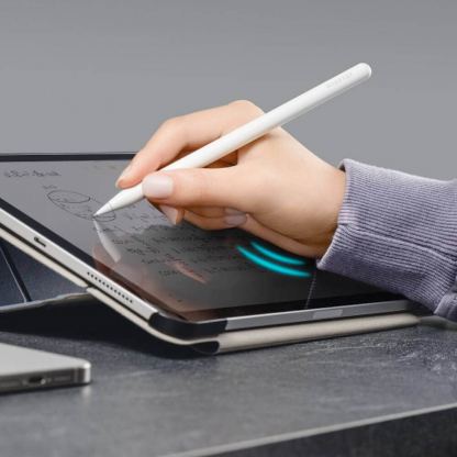 Mageasy Instinct iPad Stylus Pencil With Tips - професионална писалка за iPad (бял)  5