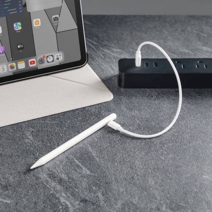 Mageasy Instinct iPad Stylus Pencil With Tips - професионална писалка за iPad (бял)  7