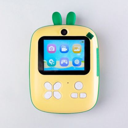 Mini Kids Portable Thermal Printer With Camera HURC10Z - фотоапарат и безжичен термопринтер (зелен) 8