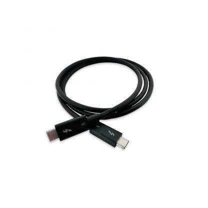 LMP Thunderbolt 5 (USB-C) Passive Cable - Thunderbolt 5 (USB-C) кабел за Apple продукти (80 см) (черен)  3