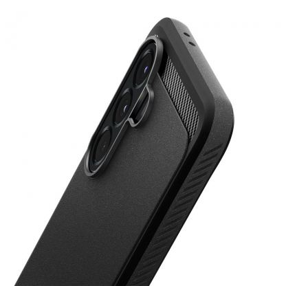 Spigen Rugged Armor Case - тънък качествен силиконов (TPU) калъф за Samsung Galaxy A56 5G (черен) 8