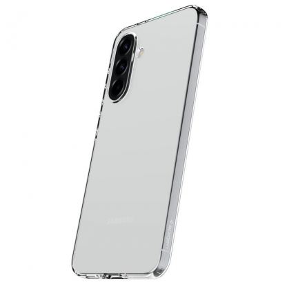 Spigen Liquid Crystal Case - тънък силиконов (TPU) калъф за Samsung Galaxy A56 5G (прозрачен)  5