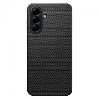Spigen Liquid Air Case - силиконов (TPU) калъф с висока степен на защита за Samsung Galaxy A56 5G (черен) 2