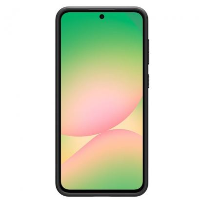 Spigen Liquid Air Case - силиконов (TPU) калъф с висока степен на защита за Samsung Galaxy A56 5G (черен) 3
