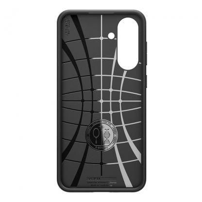 Spigen Liquid Air Case - силиконов (TPU) калъф с висока степен на защита за Samsung Galaxy A36 5G (черен) 4