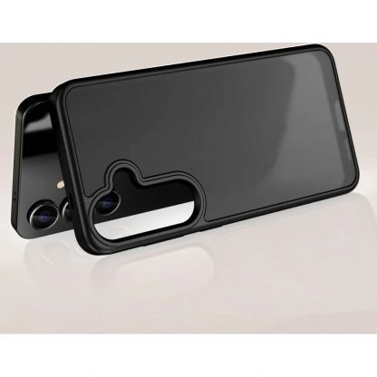 Tech-Protect MagMat Hybrid Case - хибриден удароустойчив кейс за Samsung Galaxy S25 (черен-мат) 2