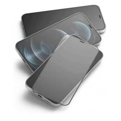 Hofi Glass Pro Plus Tempered Glass 2.5D 2 Pack - 2 броя калени стъклени защитни покрития за дисплея на Samsung Galaxy S25 (черен-прозрачен) 2