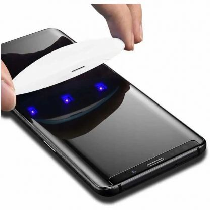 Tech-Protect Glass UV Plus Tempered Glass 2 Pack - 2 броя стъклени защитни покрития с течно лепило и UV лампа за дисплея на Xiaomi Redmi Note 14 Pro 4G, 5G, 14 Pro+ Plus 5G, Poco X7 5G Clear 2