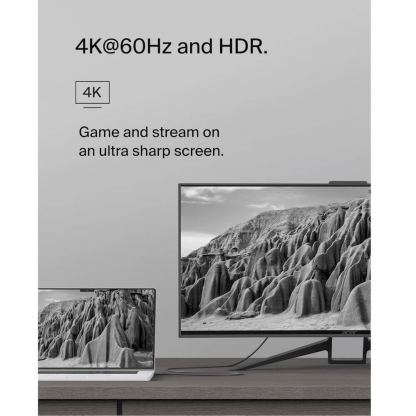 Belkin Connect USB4 USB-C to USB-C Cable 240W - здрав USB4 кабел с въжена оплетка за устройства с USB-C порт (200 см) (черен) 5