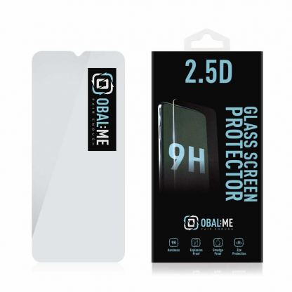 OBALME Tempered Glass Screen Protector 2.5D - калено стъклено защитно покритие за дисплея на Samsung Galaxy A32 5G, A12, A02s, M12 (прозрачен) 2