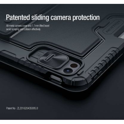 Nillkin Bumper Combo Keyboard Protective Case Backlit Version - удароустойчив кейс, с отделяща клавиатура и поставка за iPad Pro 13 (2024) 5