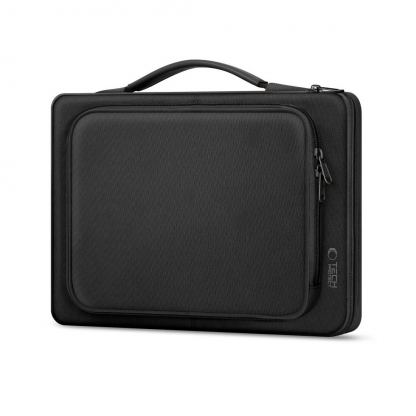 Tech-Protect Basic Laptop Bag 14 - елегантна чанта за MacBook Pro 14 М1 (2021), MacBook Pro 13 и лаптопи до 14 инча (черен) 7