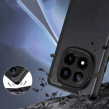 Tech-Protect MagMat Hybrid Case - хибриден удароустойчив кейс за Xiaomi Redmi Note 14 5G (черен-прозрачен) 2